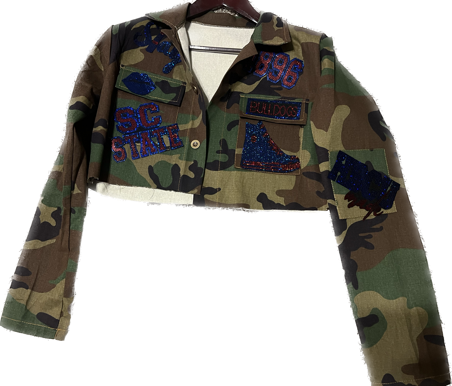 Cropped Custom Camo